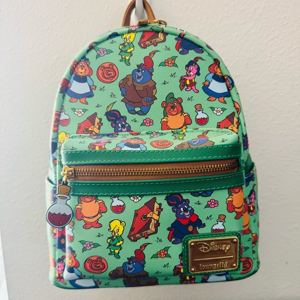 Disney x Loungefly Gummie Bears AOP Mini Backpack